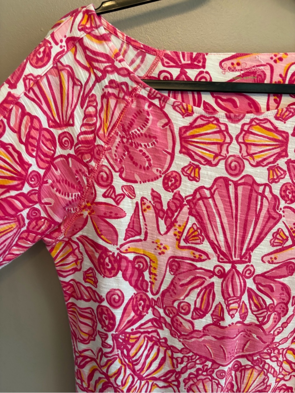 Lilly Pulitzer Sailors Valentine Camie Tunic Dress Size M 100% cotton - Picture 6 of 14